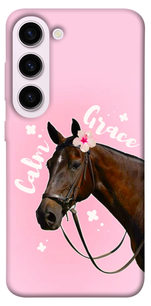 Чехол Horse with flower для Galaxy S23+
