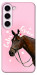 Чехол Horse with flower для Galaxy S23+