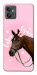 Чехол Horse with flower для Motorola Moto G32
