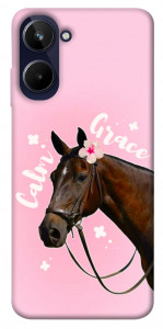 Чохол Horse with flower для Realme 10 4G