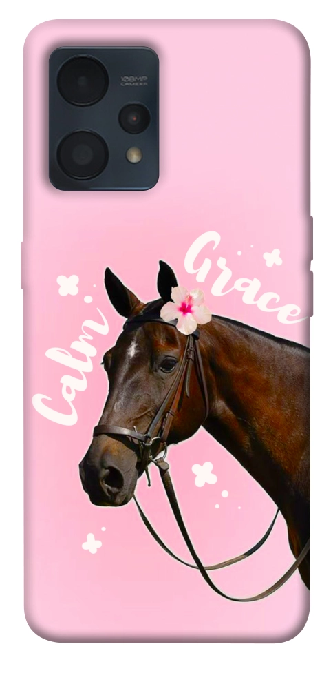 Чехол Horse with flower для Realme 9 Pro+