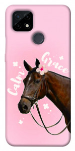 Чохол Horse with flower для Realme C21