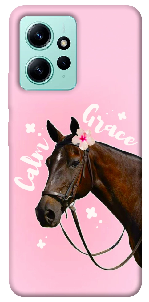 Чехол Horse with flower для Xiaomi Redmi Note 12 4G