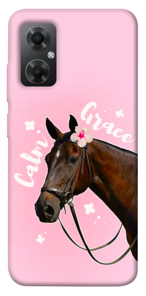 Чехол Horse with flower для Xiaomi Redmi Note 11R