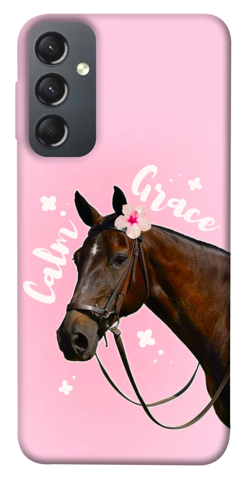 Чехол Horse with flower для Galaxy A24 4G