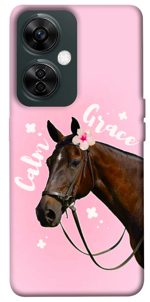 Чехол Horse with flower для OnePlus Nord CE 3 Lite
