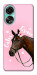Чехол Horse with flower для Oppo A78 4G