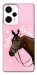 Чехол Horse with flower для Xiaomi Poco F5