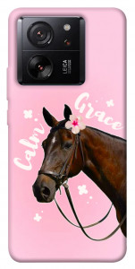 Чехол Horse with flower для Xiaomi 13T Pro