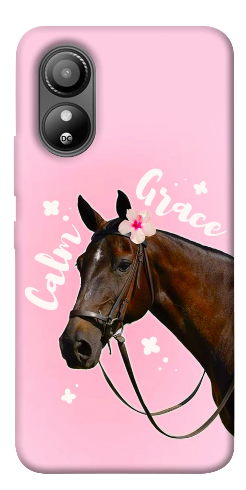 Чехол Horse with flower для ZTE Blade L220