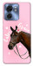 Чехол Horse with flower для Motorola Edge 40