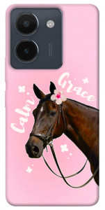 Чехол Horse with flower для Vivo Y36