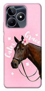 Чохол Horse with flower для Realme C53
