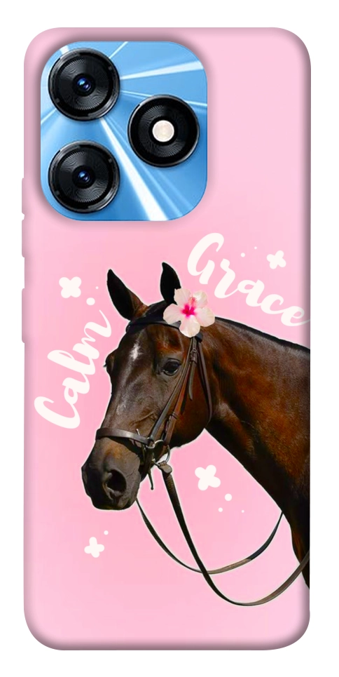 Чехол Horse with flower для TECNO Spark 10