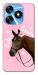 Чехол Horse with flower для TECNO Spark 10