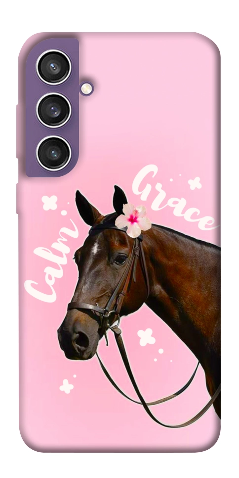 Чехол Horse with flower для Galaxy S23 FE