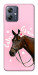 Чехол Horse with flower для Motorola Moto G54