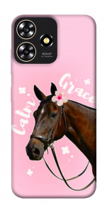 Чехол Horse with flower для ZTE Blade A73 4G