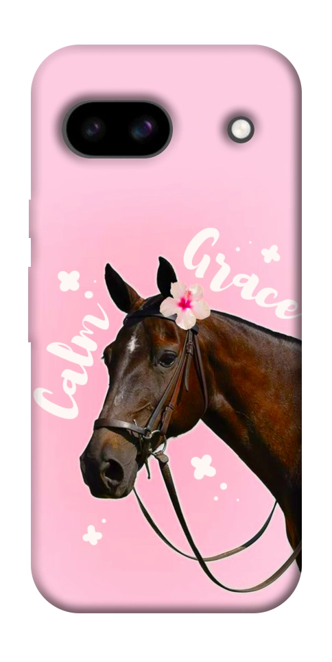 Чехол Horse with flower для Google Pixel 8a