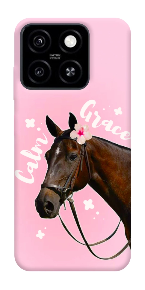 Чехол Horse with flower для ZTE Blade A55 4G
