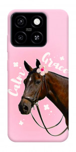 Чехол Horse with flower для ZTE Blade A55 4G