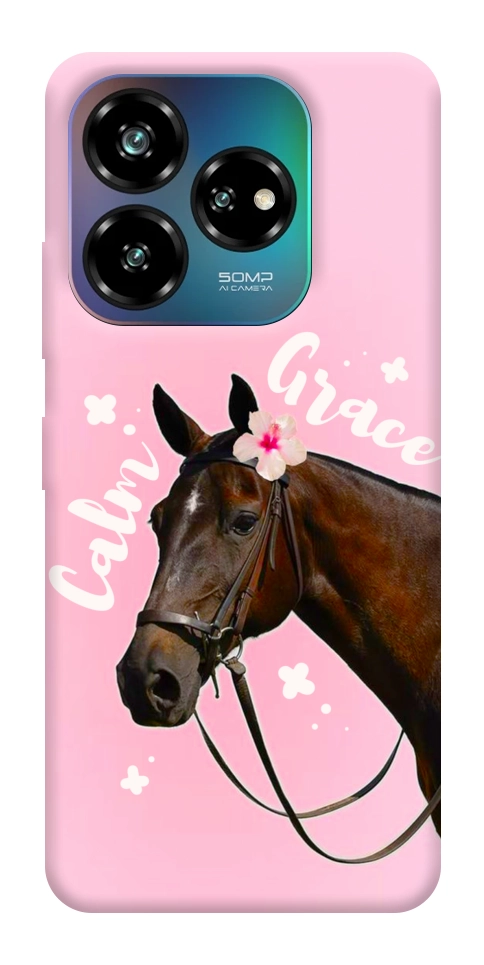 Чехол Horse with flower для ZTE Nubia V60
