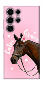 Чохол Horse with flower для Galaxy S25 Ultra