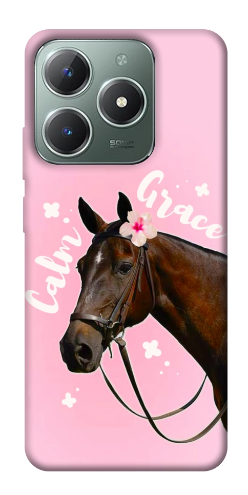 Чехол Horse with flower для Realme C61