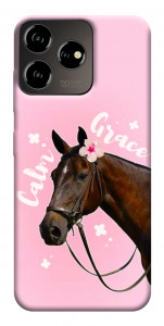 Чохол Horse with flower для ZTE Blade V50 Design 4G