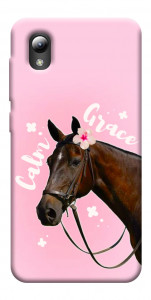 Чохол Horse with flower для ZTE Blade A3 (2019)