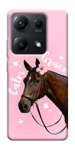 Чохол Horse with flower для Xiaomi Redmi Note 14S