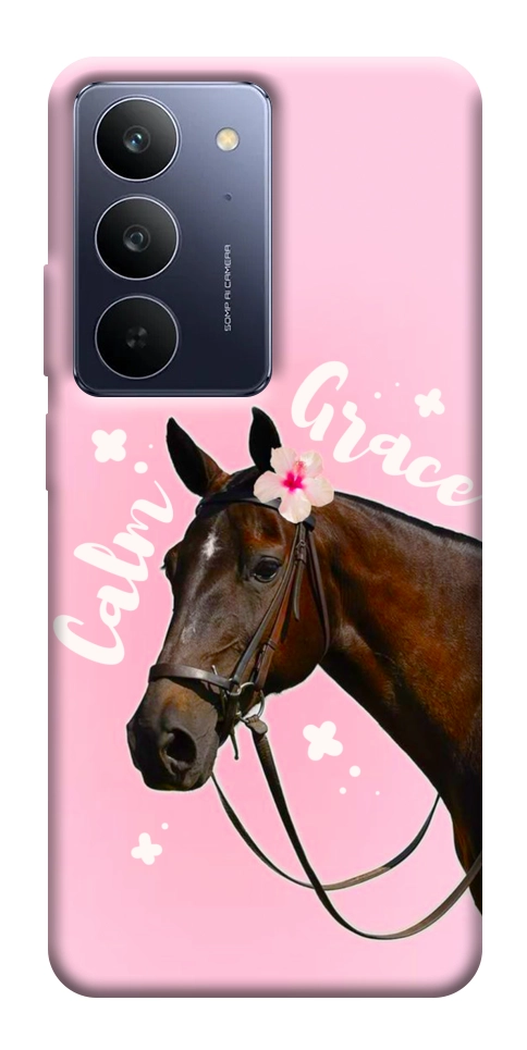Чехол Horse with flower для Realme C75x