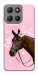 Чехол Horse with flower для Motorola Moto G15 4G