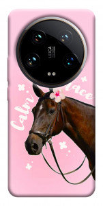 Чохол Horse with flower для Xiaomi 14 Ultra