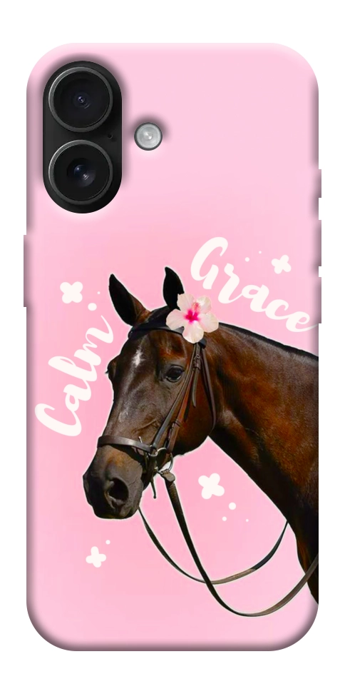 Чехол Horse with flower для iPhone 17