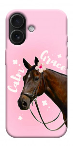 Чохол Horse with flower для iPhone 17