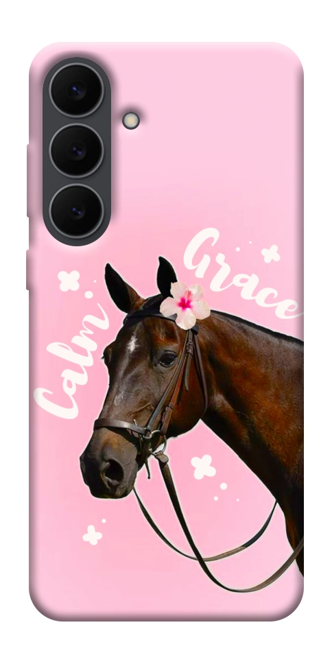 Чехол Horse with flower для Galaxy S25 FE