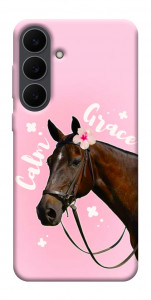 Чохол Horse with flower для Galaxy S25 FE