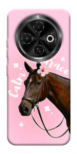 Чехол Horse with flower для TECNO Spark 30C (KL5n)