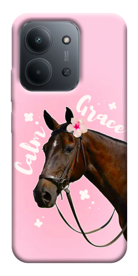 Чехол Horse with flower для Xiaomi Redmi 15C (Europe version)