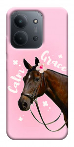 Чехол Horse with flower для Xiaomi Redmi 15C (Europe version)