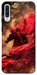 Чохол Red sparkles Horse для Samsung Galaxy A50s