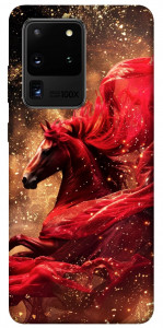 Чохол Red sparkles Horse для Galaxy S20 Ultra (2020)