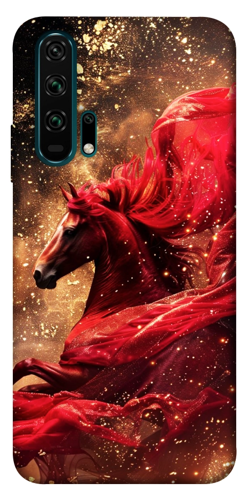 Чохол Red sparkles Horse для Huawei Honor 20 Pro