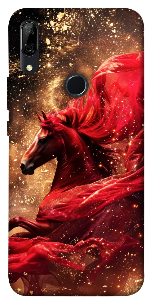 Чехол Red sparkles Horse для Huawei P Smart Z