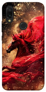 Чохол Red sparkles Horse для Xiaomi Redmi Y3
