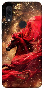 Чехол Red sparkles Horse для Xiaomi Redmi Note 7