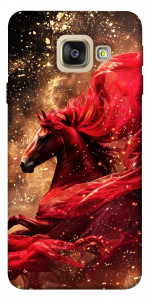 Чохол Red sparkles Horse для Galaxy A5 (2017)