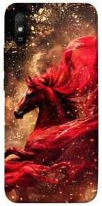 Чехол Red sparkles Horse для Xiaomi Redmi 9A