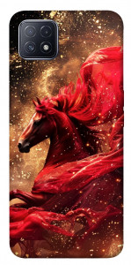 Чохол Red sparkles Horse для Oppo A73